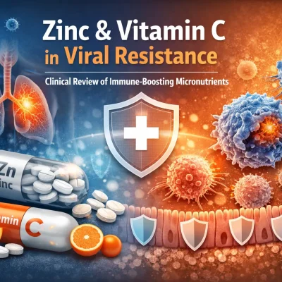 Zinc & Vitamin C in Viral Resistance: Clinical Evidence for Enhanced Innate Immune Defense